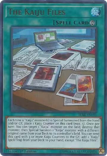 The Kaiju Files (BLRR-EN091), Battles of Legend: Relentless Revenge — Yu-Gi-Oh! card price
