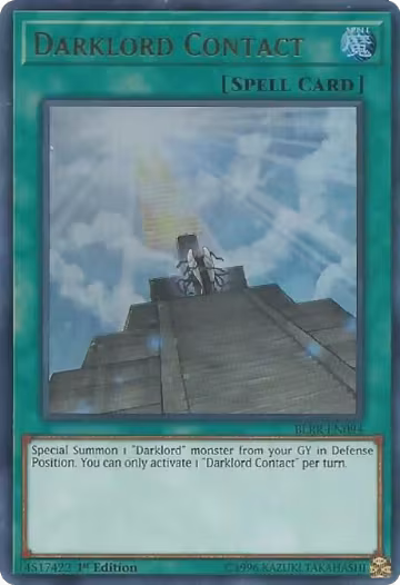 Darklord Contact (BLRR-EN094), Battles of Legend: Relentless Revenge — Yu-Gi-Oh! card price