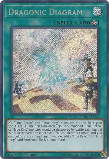 Dragonic Diagram (BLRR-EN096), Battles of Legend: Relentless Revenge — Yu-Gi-Oh! card price