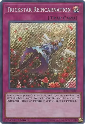 Trickstar Reincarnation (BLRR-EN105), Battles of Legend: Relentless Revenge — Yu-Gi-Oh! card price
