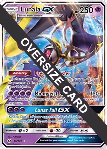 Lunala GX - 66/149 (066/149), Jumbo Cards — Pokémon card price