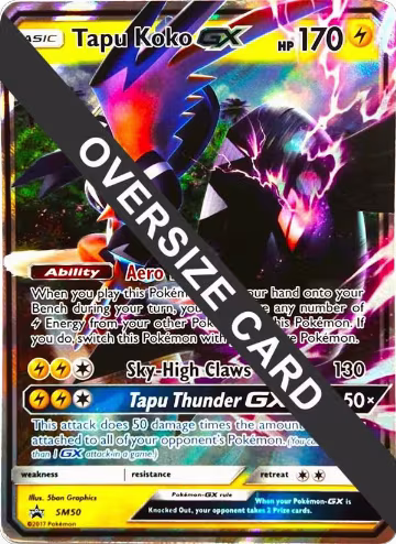 Tapu Koko GX - SM50 (SM50), Jumbo Cards — Pokémon card price