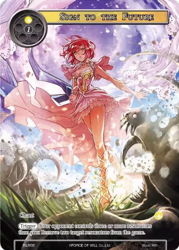 Sign to the Future (WL008), Promo Cards — Force of Will card price