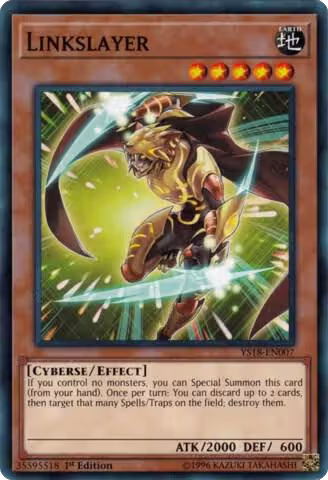 Linkslayer (YS18-EN007), Starter Deck: Codebreaker — Yu-Gi-Oh! card price