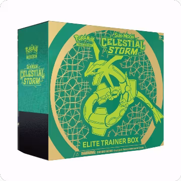 Celestial Storm Elite Trainer Box, SM - Celestial Storm — Pokémon card price