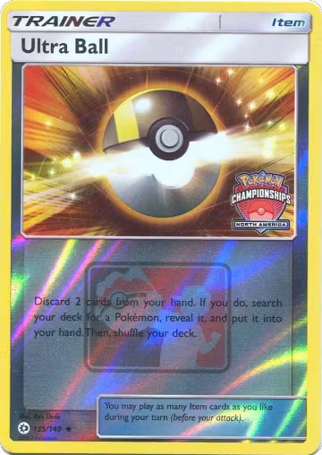 Ultra Ball - 135/149 (North America Championships) (135/149), League & Championship Cards — Pokémon card price