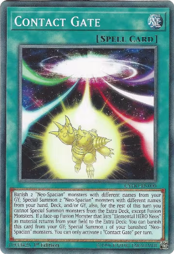 Contact Gate (CYHO-EN000), Cybernetic Horizon — Yu-Gi-Oh! card price