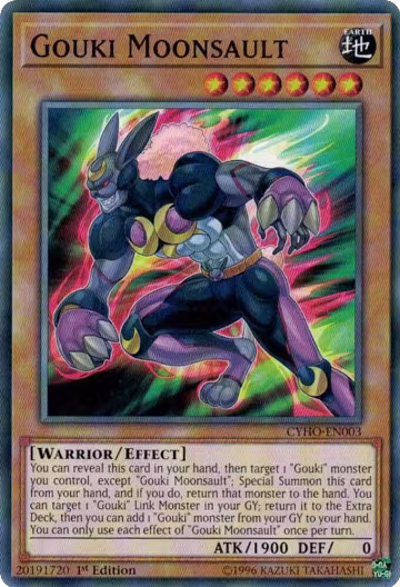 Gouki Moonsault (CYHO-EN003), Cybernetic Horizon — Yu-Gi-Oh! card price