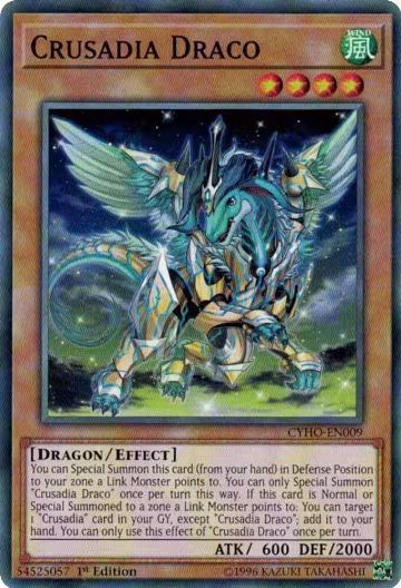 Crusadia Draco (CYHO-EN009), Cybernetic Horizon — Yu-Gi-Oh! card price