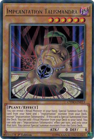 Impcantation Talismandra (CYHO-EN013), Cybernetic Horizon — Yu-Gi-Oh! card price