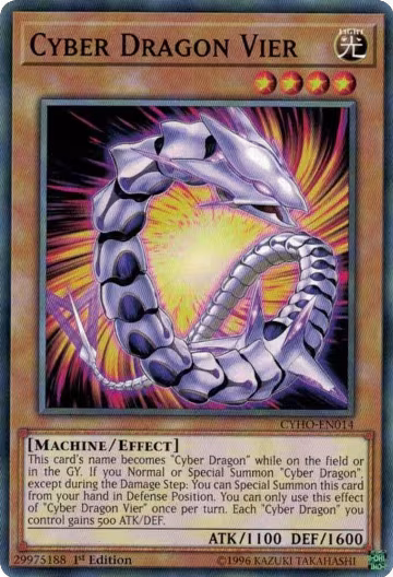 Cyber Dragon Vier (CYHO-EN014), Cybernetic Horizon — Yu-Gi-Oh! card price