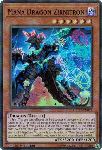 Mana Dragon Zirnitron (CYHO-EN021), Cybernetic Horizon — Yu-Gi-Oh! card price