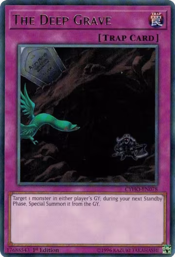 The Deep Grave (CYHO-EN078), Cybernetic Horizon — Yu-Gi-Oh! card price