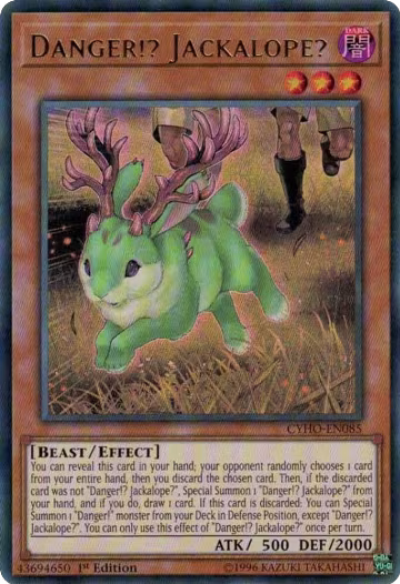 Danger!? Jackalope? (CYHO-EN085), Cybernetic Horizon — Yu-Gi-Oh! card price