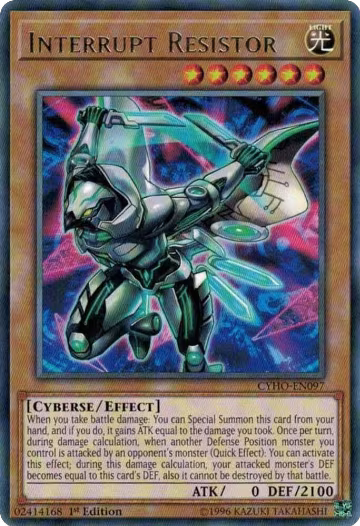 Interrupt Resistor (CYHO-EN097), Cybernetic Horizon — Yu-Gi-Oh! card price