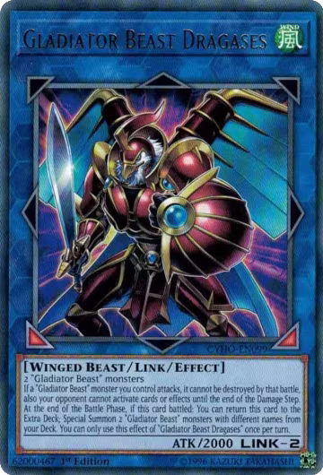 Gladiator Beast Dragases (CYHO-EN099), Cybernetic Horizon — Yu-Gi-Oh! card price
