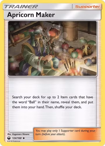 Apricorn Maker (124/168), SM - Celestial Storm — Pokémon card price