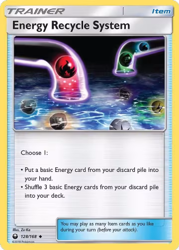 Energy Recycle System (128/168), SM - Celestial Storm — Pokémon card price