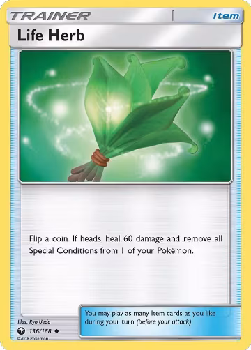 Life Herb (136/168), SM - Celestial Storm — Pokémon card price