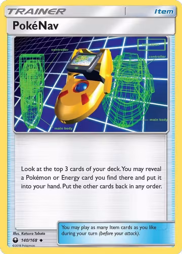 PokeNav (140/168), SM - Celestial Storm — Pokémon card price