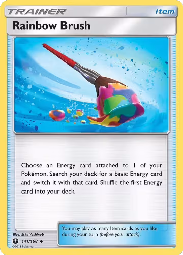 Rainbow Brush (141/168), SM - Celestial Storm — Pokémon card price
