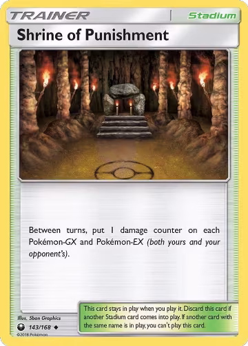 Shrine of Punishment (143/168), SM - Celestial Storm — Pokémon card price