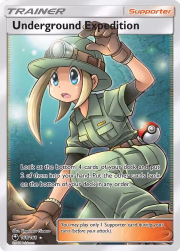Underground Expedition (Full Art) (168/168), SM - Celestial Storm — Pokémon card price