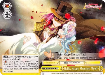 Hello, Happy Phantom Thief! (BD/W54-E024 CC), BanG Dream! Girls Band Party! — Weiß Schwarz card price