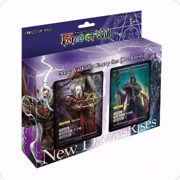 New Valhalla Entry Set [Darkness], Valhalla Cluster Starter Deck — Force of Will sealed product price
