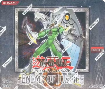 Enemy of Justice Booster Box [Unlimited Edition], Enemy of Justice — Yu-Gi-Oh! sealed product price