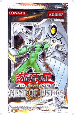Enemy of Justice Booster Pack [1st Edition], Enemy of Justice — Yu-Gi-Oh! sealed product price