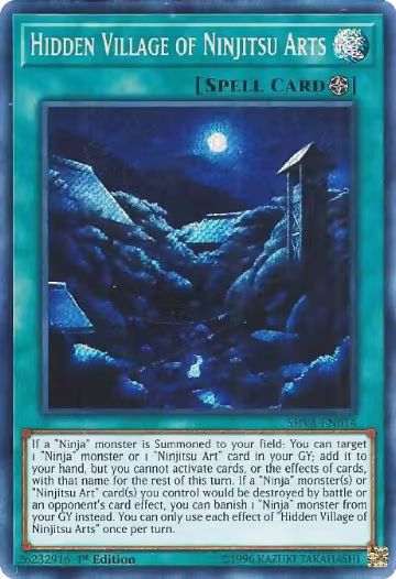 Hidden Village of Ninjitsu Arts (SHVA-EN014), Shadows in Valhalla — Yu-Gi-Oh! card price