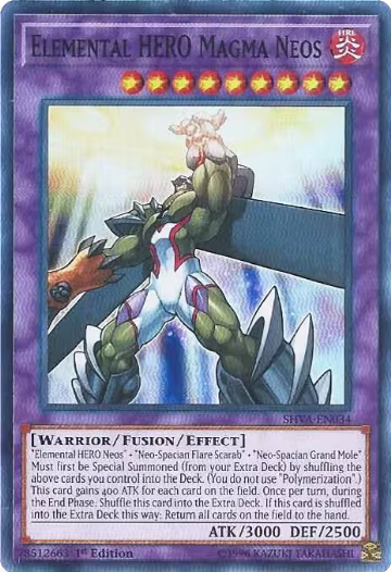 Elemental HERO Magma Neos (SHVA-EN034), Shadows in Valhalla — Yu-Gi-Oh! card price