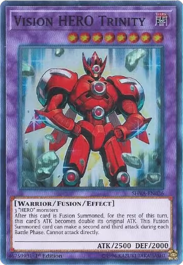 Vision HERO Trinity (SHVA-EN036), Shadows in Valhalla — Yu-Gi-Oh! card price