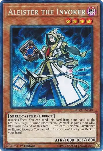 Aleister the Invoker (SHVA-EN040), Shadows in Valhalla — Yu-Gi-Oh! card price