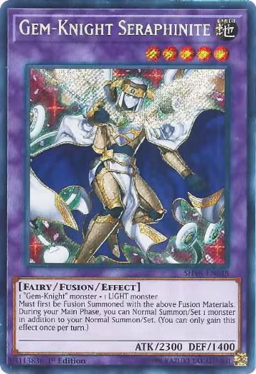 Gem-Knight Seraphinite (SHVA-EN048), Shadows in Valhalla — Yu-Gi-Oh! card price