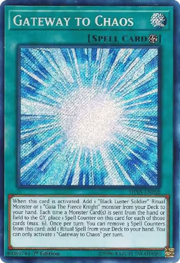 Gateway to Chaos (SHVA-EN058), Shadows in Valhalla — Yu-Gi-Oh! card price