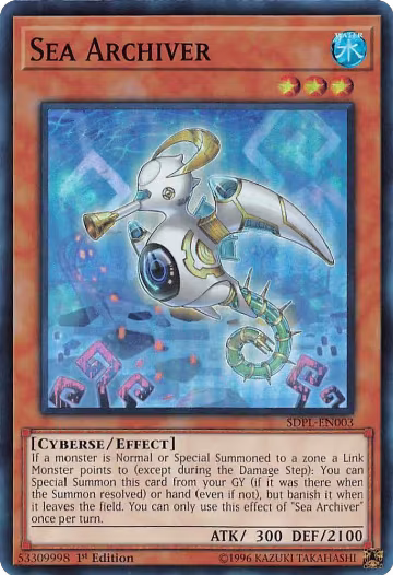 Sea Archiver (SDPL-EN003), Structure Deck: Powercode Link — Yu-Gi-Oh! card price