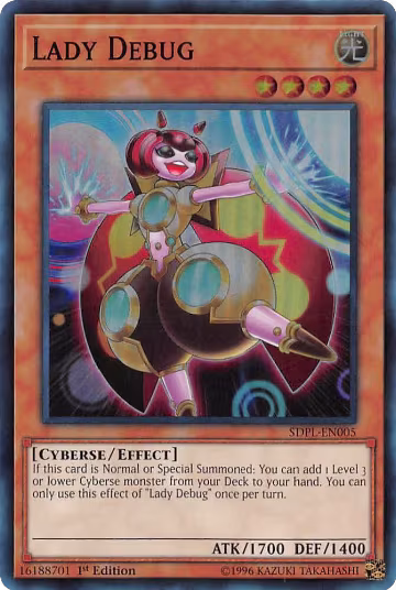 Lady Debug (SDPL-EN005), Structure Deck: Powercode Link — Yu-Gi-Oh! card price