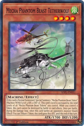 Mecha Phantom Beast Tetherwolf (SDPL-EN011), Structure Deck: Powercode Link — Yu-Gi-Oh! card price