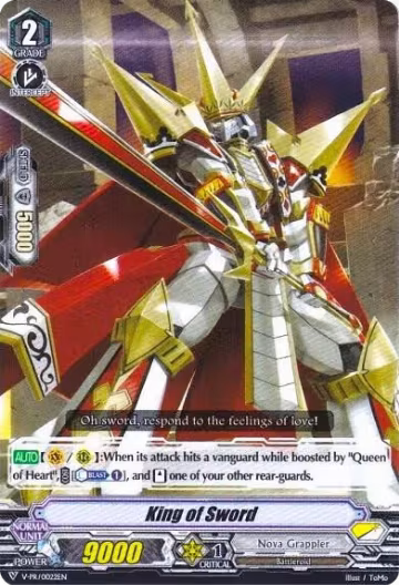 King of Sword (V-PR/0022EN), V Promo Cards — Vanguard card price