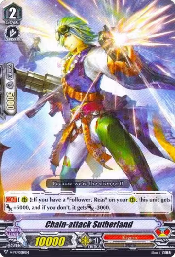 Chain-attack Sutherland (V-PR/0018EN), V Promo Cards — Vanguard card price