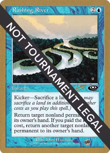 Rushing River - 2002 Raphael Levy (PLS) (SB), World Championship Decks — Magic card price