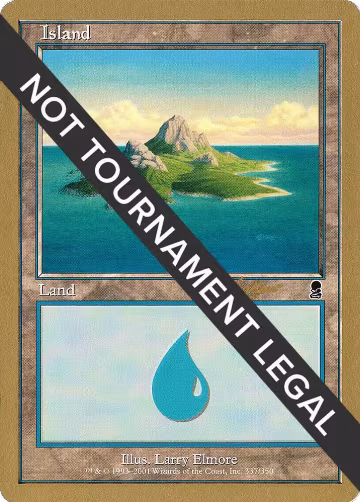 Island (337) - 2002 Sim Han How (ODY), World Championship Decks — Magic card price
