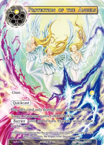 Protection of the Angels (Full Art) (NDR-015), New Dawn Rises — Force of Will card price