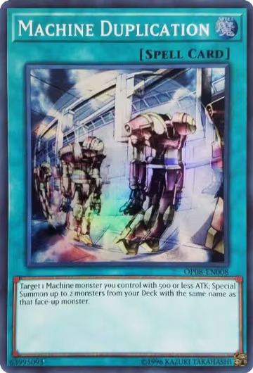 Machine Duplication (OP08-EN008), OTS Tournament Pack 8 — Yu-Gi-Oh! card price