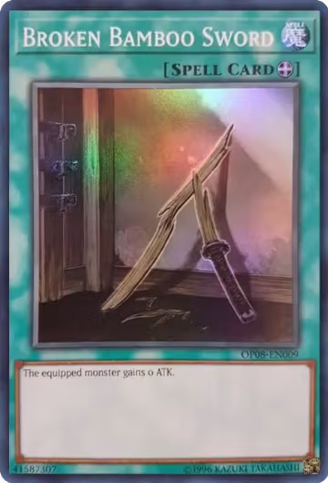 Broken Bamboo Sword (OP08-EN009), OTS Tournament Pack 8 — Yu-Gi-Oh! card price