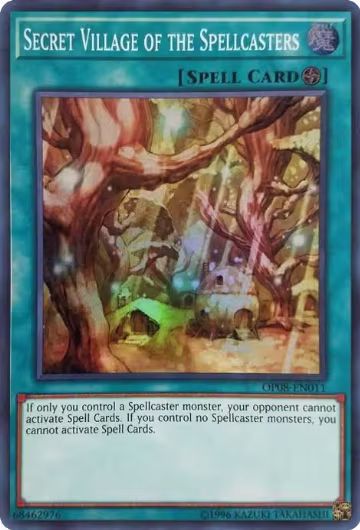 Secret Village of the Spellcasters (OP08-EN011), OTS Tournament Pack 8 — Yu-Gi-Oh! card price
