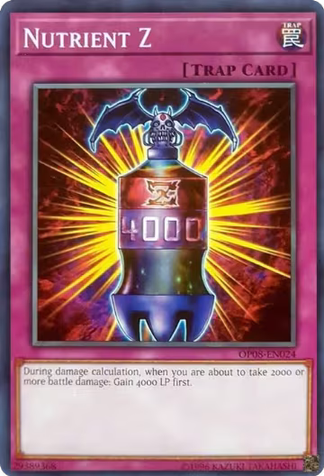 Nutrient Z (OP08-EN024), OTS Tournament Pack 8 — Yu-Gi-Oh! card price