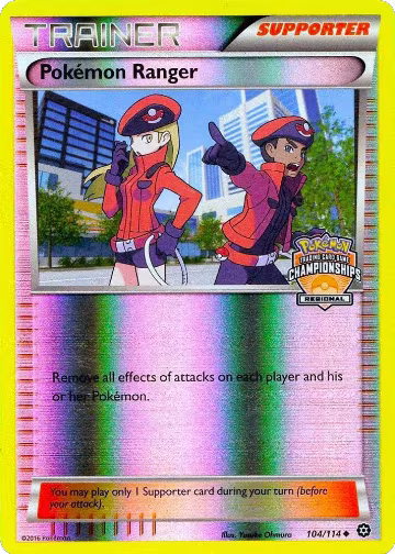 Pokemon Ranger - 104/114 (Regional Championships) (104/114), League & Championship Cards — Pokémon card price